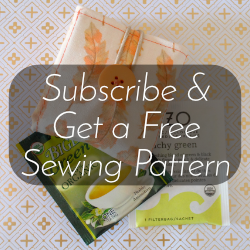Sign up and get a free sewing pattern!