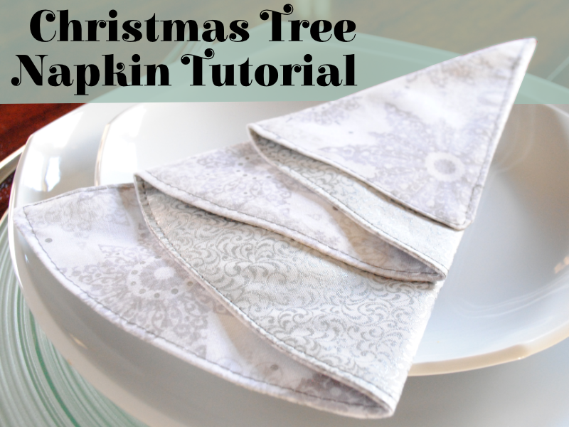 Christmas Tree Napkin Tutorial (How to Fold Napkins)