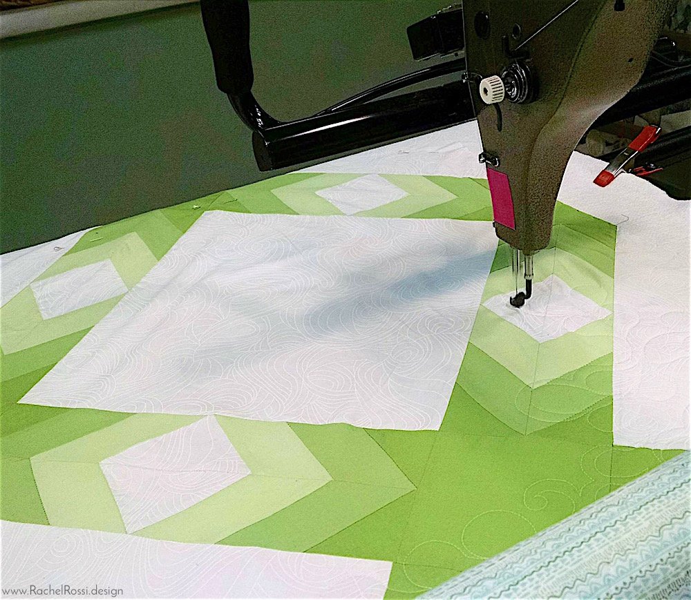 How to longarm quilt
