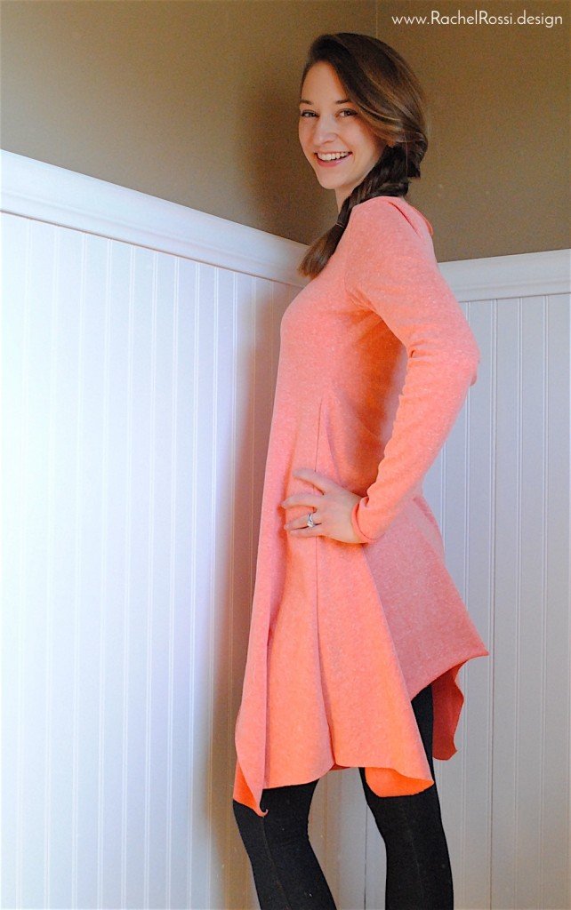 Long Sleeved Swimsuit Cover Sewing Pattern