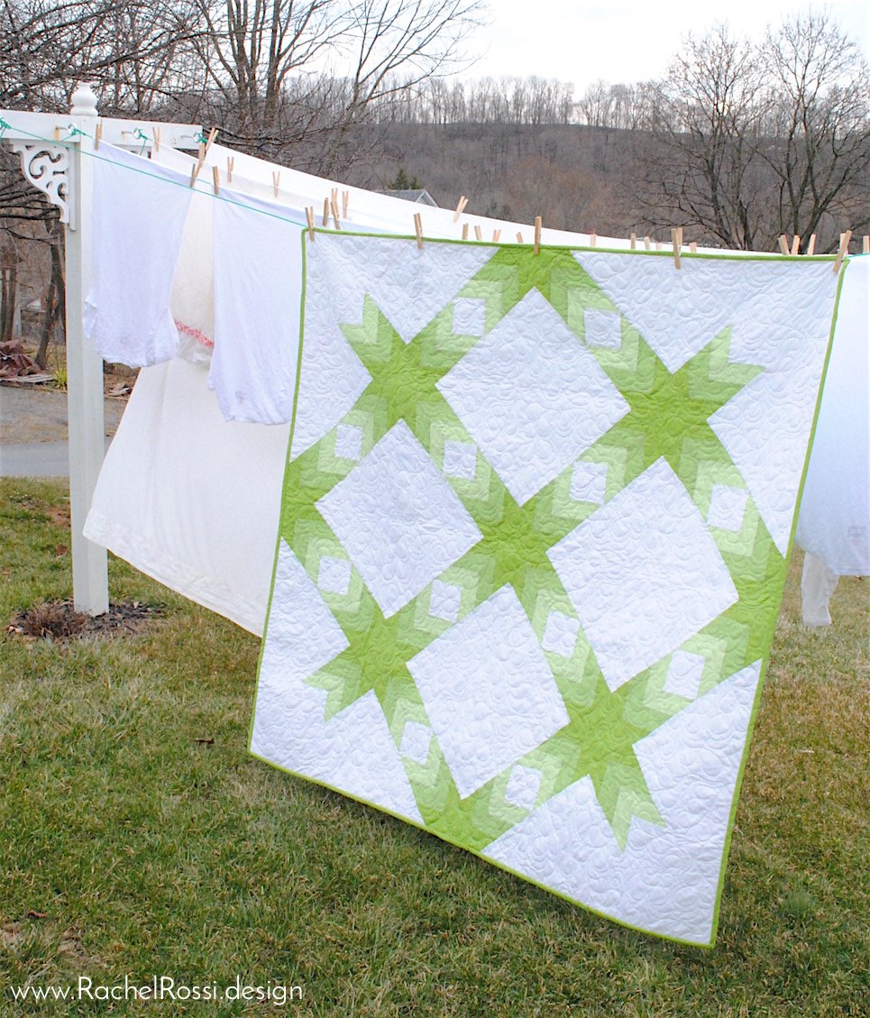 Types of Quilts: Pieced Modern Throw Quilt