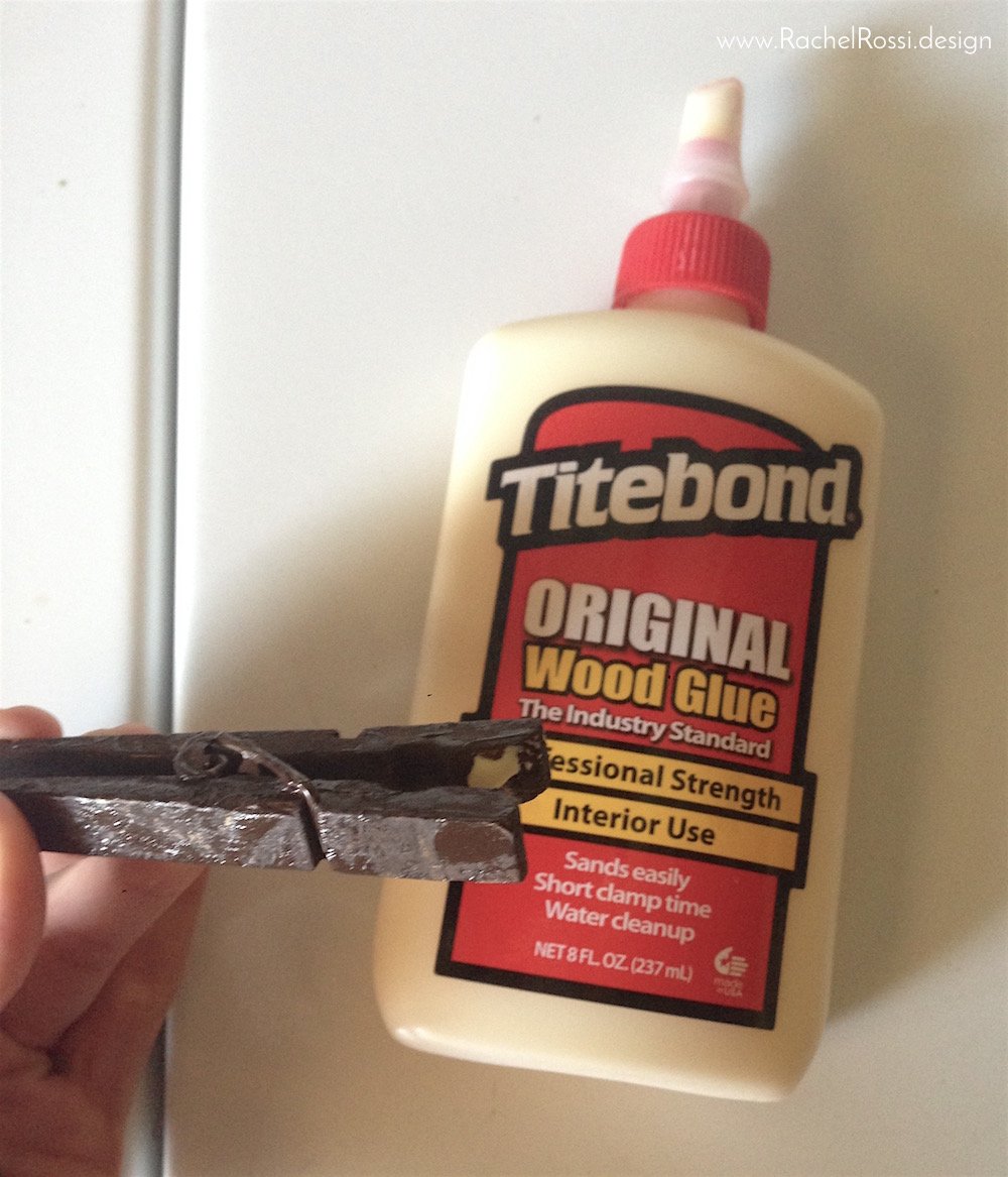 DIY Clothespin Pulls Rachel Rossi