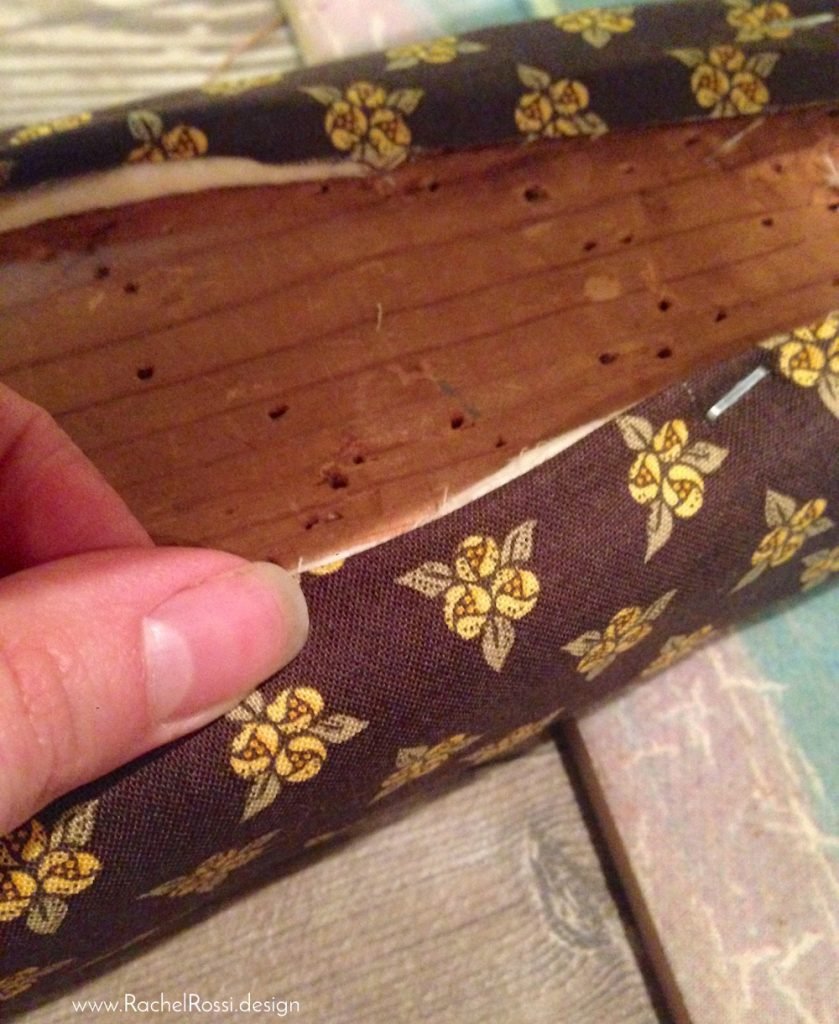 Stapling on Upholstery Fabric