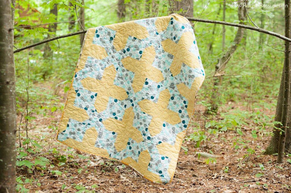 X quilt baby, throw, twin size