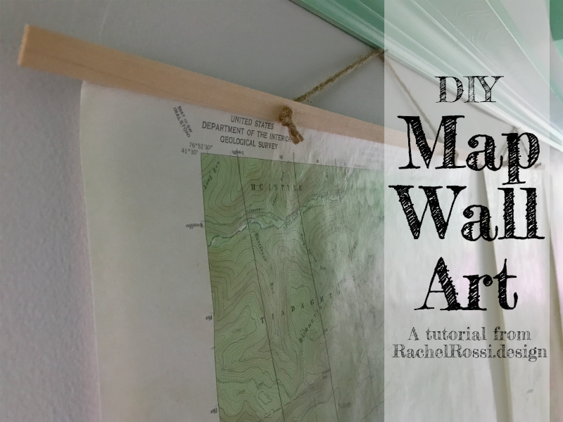 the-perfect-tutorial-for-making-your-own-map-wall-art-without-a-bulky-frame-she-even-shows-you-how-to-add-words-names-and-quotes-to-the-maps