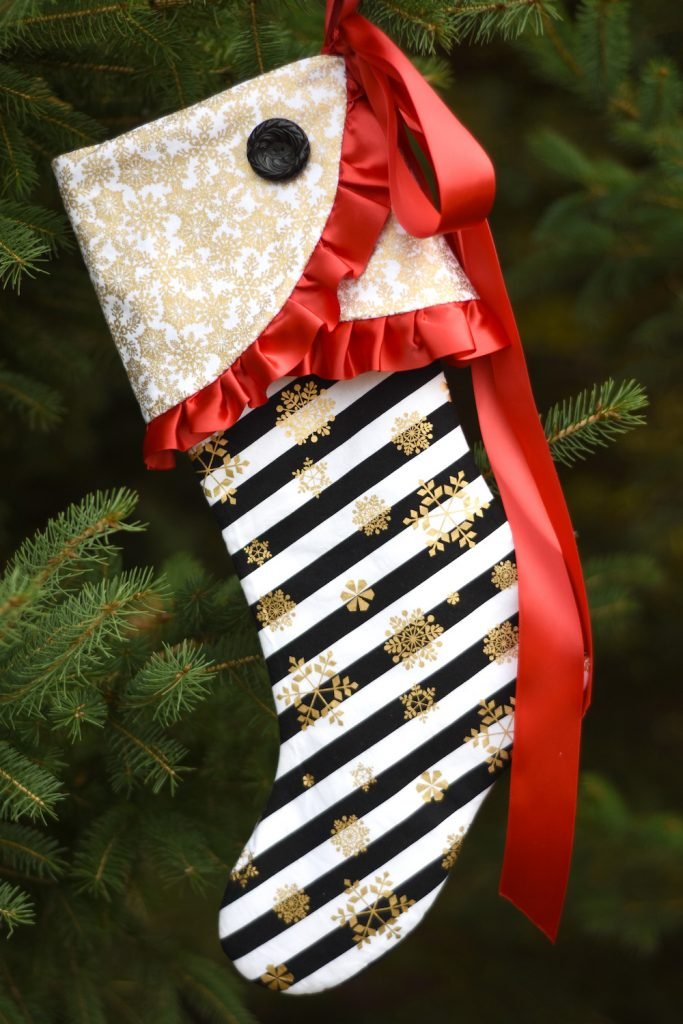 Christmas stocking sewing pattern
