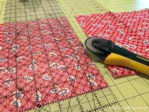 getting fabric to cut straight