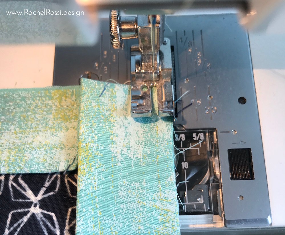 Getting the Perfect Corner on Your Binding Quilt Tutorial Rachel Rossi