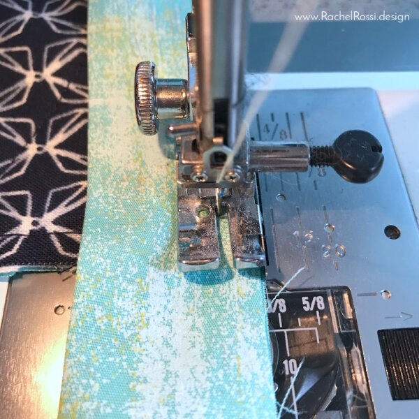 How to sew binding onto a quilt