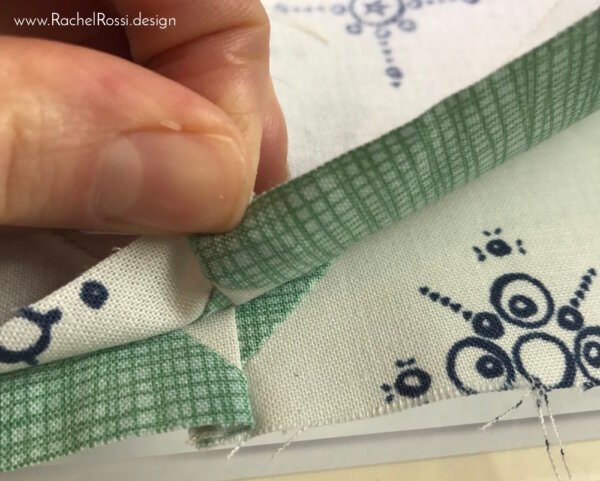 reducing bulk in pinwheel seams