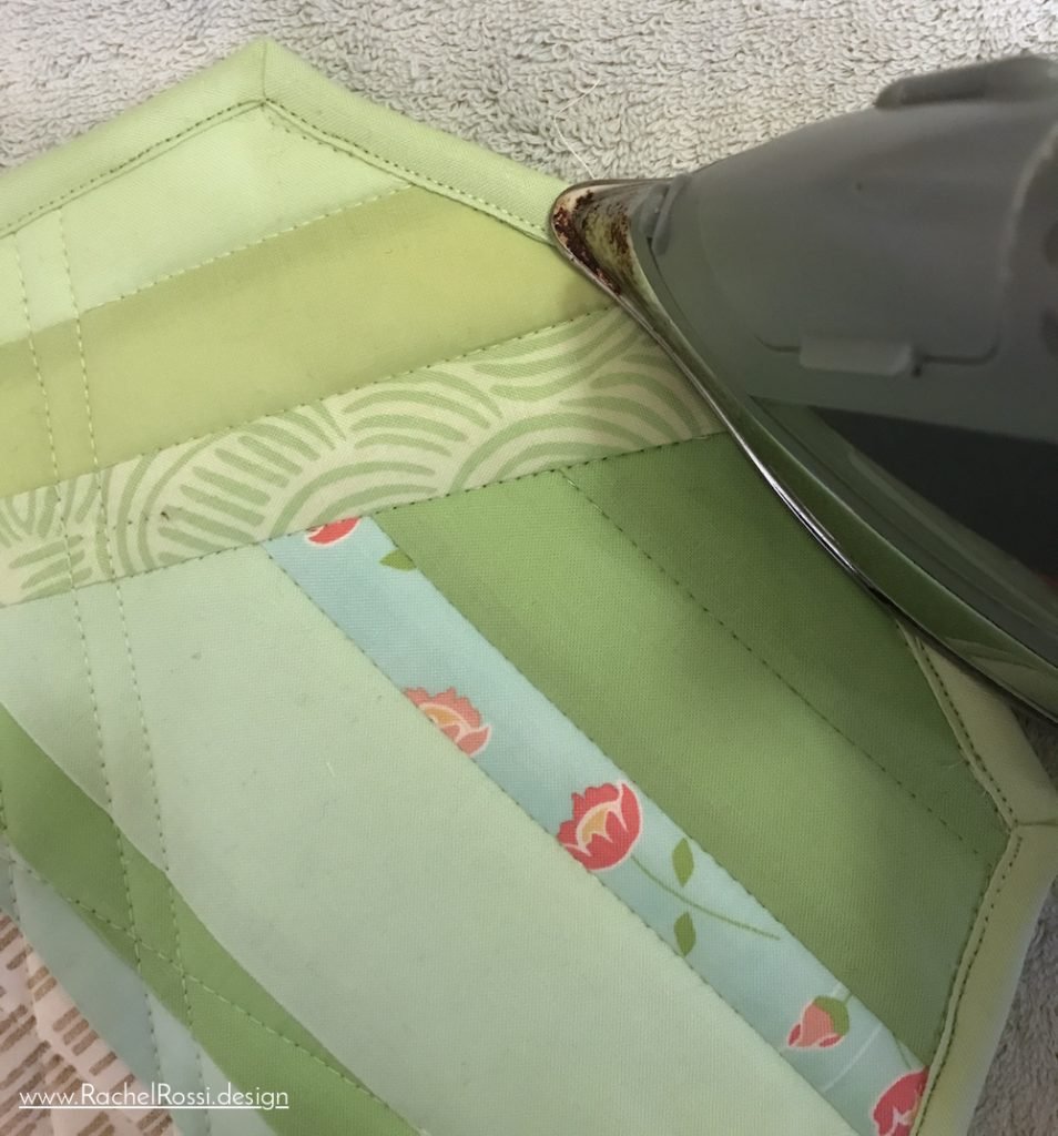 How to Bind Angled Corners Quilting Tutorial Rachel Rossi